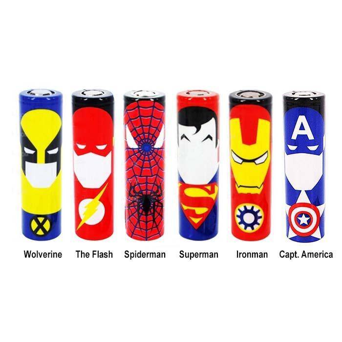 Battery Wraps Characters Assorted Single