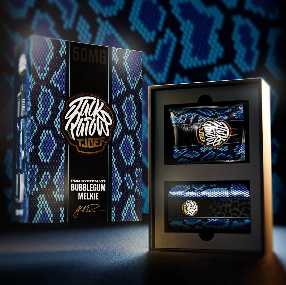 Jack Parow - Tjoef Pod System Kit - Bubblegum Melkie