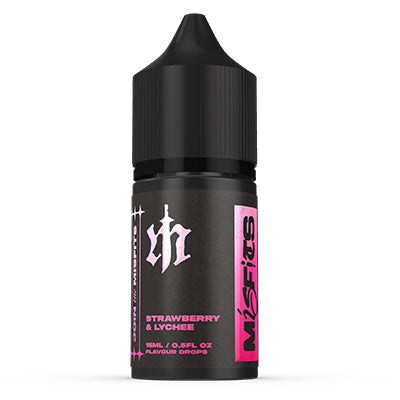 Misfits - Strawberry Lychee 30ml Nic Salt Longfill