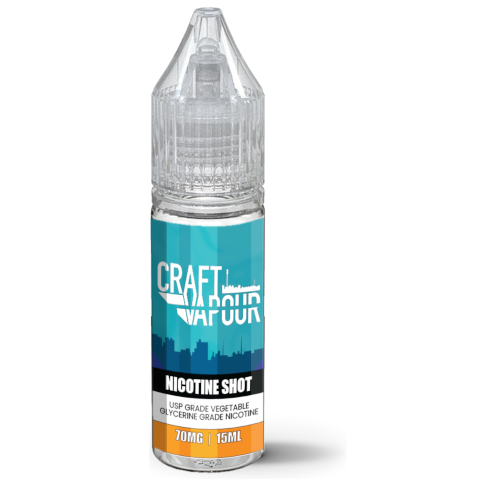 Craft Vapour 15ml Salt Nicotine Shot