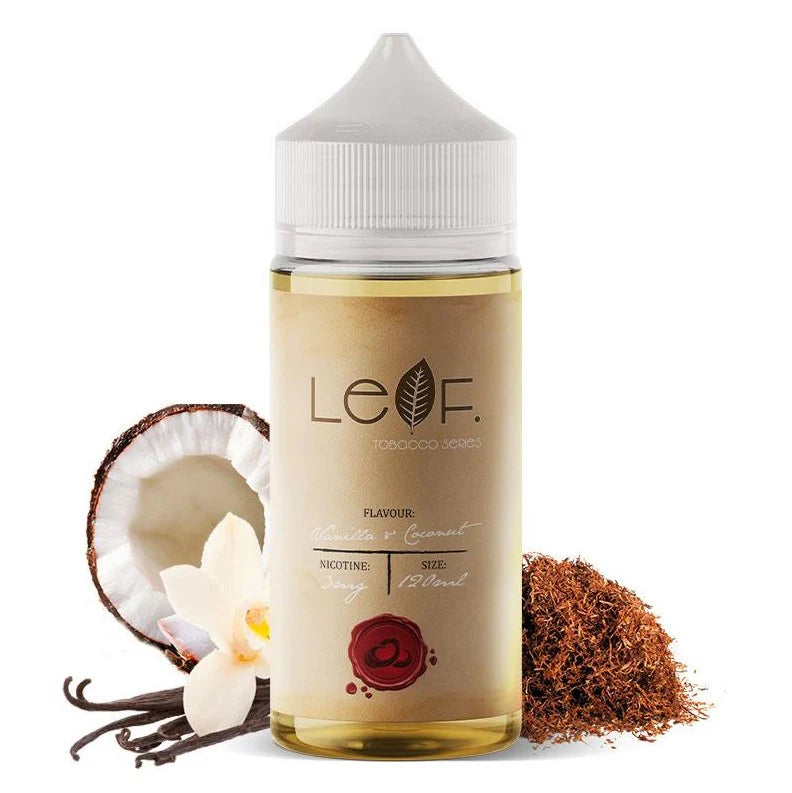 Leaf Tobacco - Vanilla & Coconut 120ml Longfill