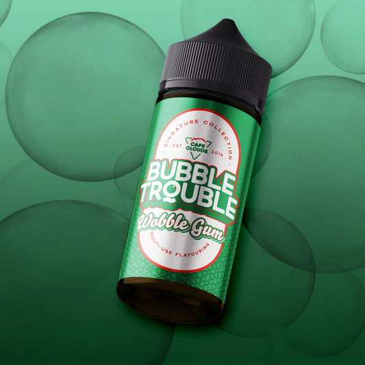 Cape Clouds - Bubble Trouble Wobble Gum 120ml Longfill