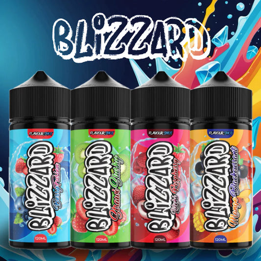 Blizzard 120ml Longfill Range