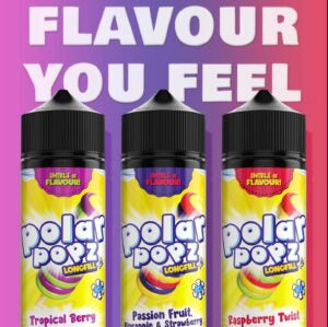 Vapology - Polar Popz 120ml Range - Longfill Flavour Shot