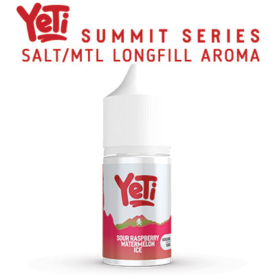 Yeti - Sour Watermelon Raspberry Ice 30ml Nic Salt Longfill