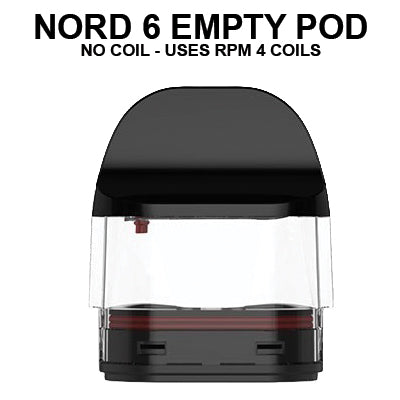 Smok - Nord 6 Empty Pod Replacement