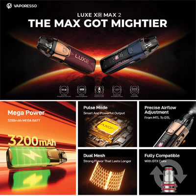 Vaporesso - Luxe XR Max 2 Pod Kit