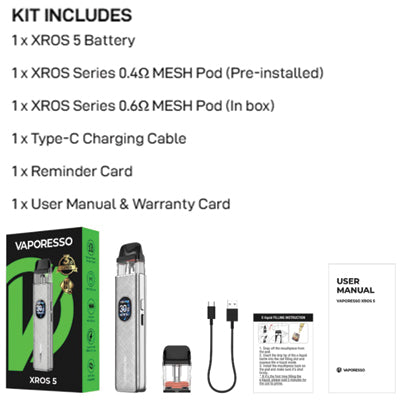 VAPORESSO - Xros 5 Pod Kit