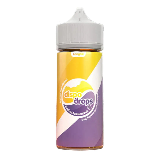 Dispo Drops - Tropical Passionfruit 120ml Longfill