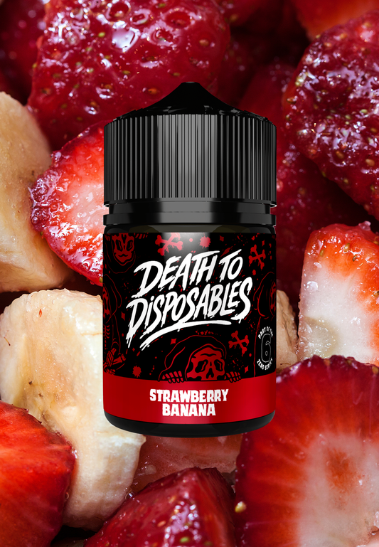 Death To Disposables - Strawberry Banana 60ml