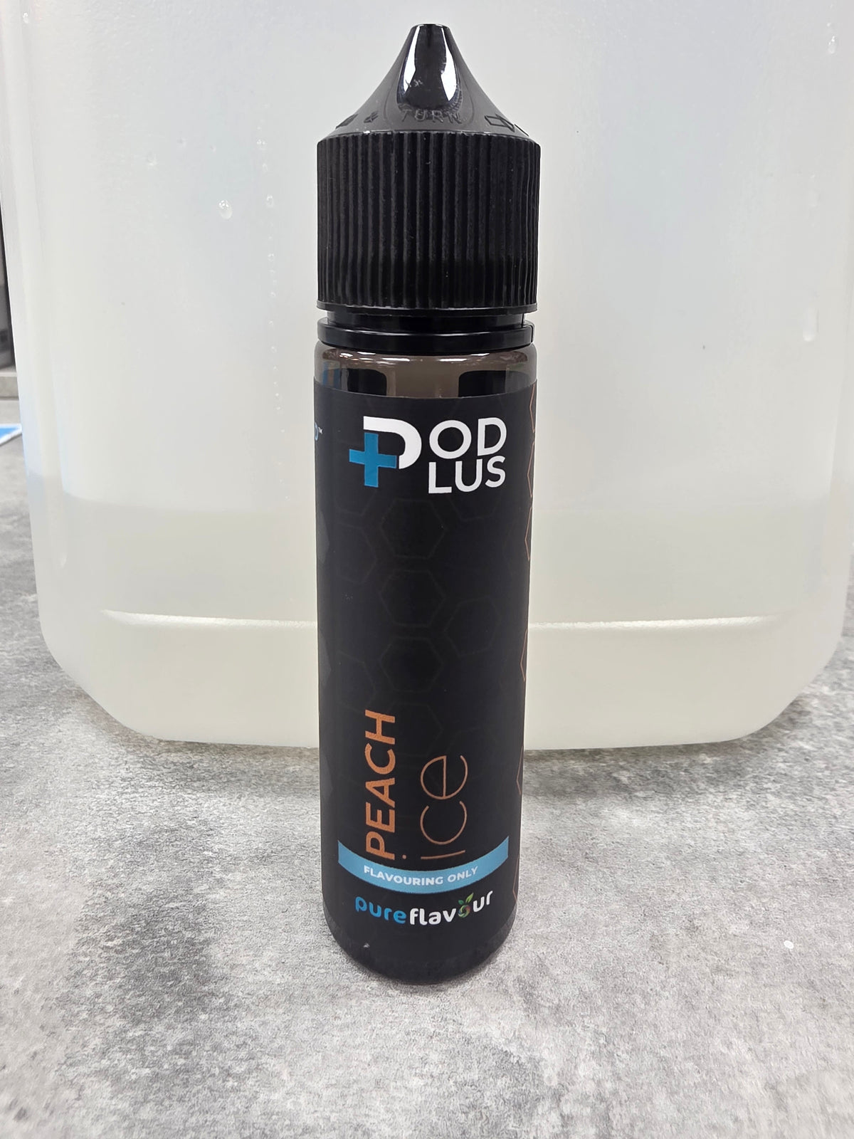 Pod Plus - Peach Ice 60ml Nic Salts Longfill Aroma